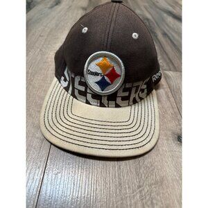 NFL Equipment On-Field Pittsburg Steelers Reebok Stretch Cap S/M